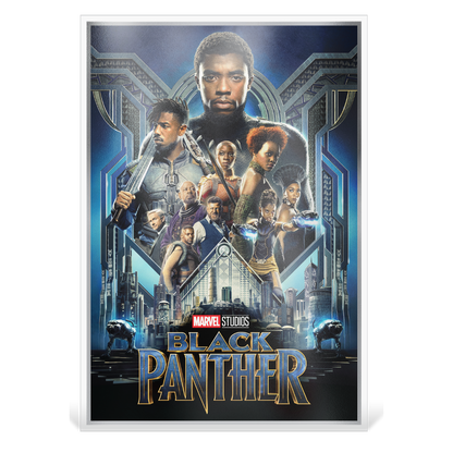 Marvel - Infinity Saga Foil Phase 3 - Black Panther: 4. - 1.5oz Silver Foil