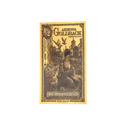 1/2 Goldback - Arizona