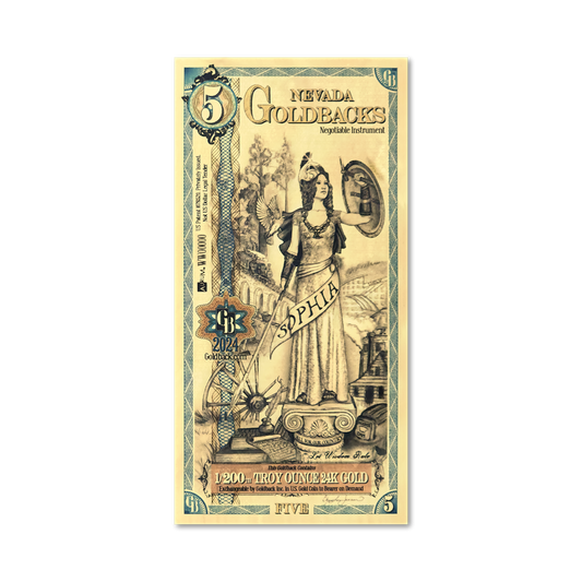 5 Goldback - Nevada