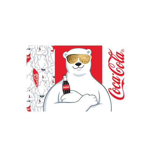Coca Cola Sunglasses - Gold Gift