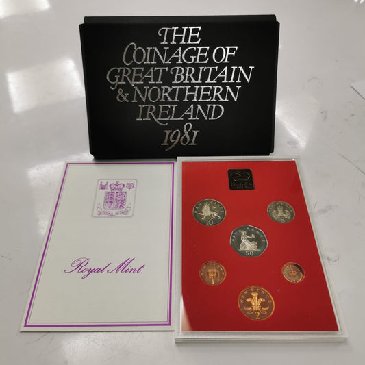 Coinage of Great Britain & Northern Ireland 1981 Royal Mint Preowned