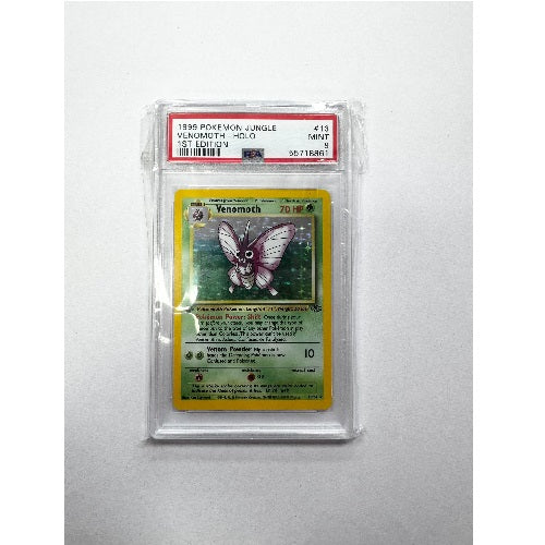 1999 Pokemon Jungle 1st Edition Venomoth Holo 13/64 PSA 9 (Mint) Preowned