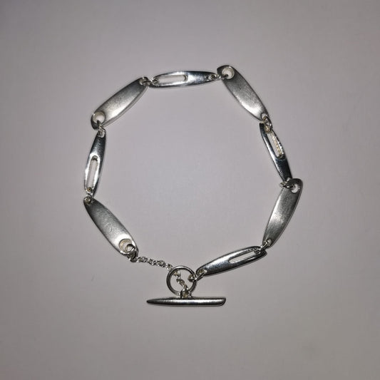 925 Silver Regitze Overgaard Inspired Bracelet Approx 11.8g Preowned