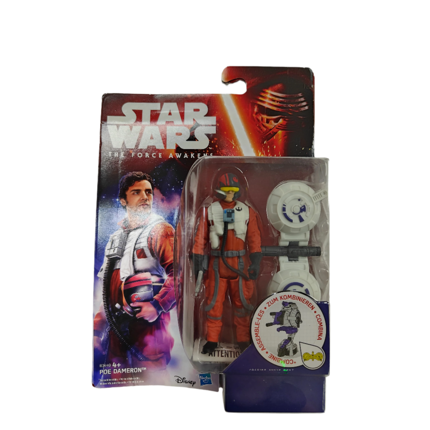 Star Wars The Force Awakens - Poe Dameron (4) Preowned