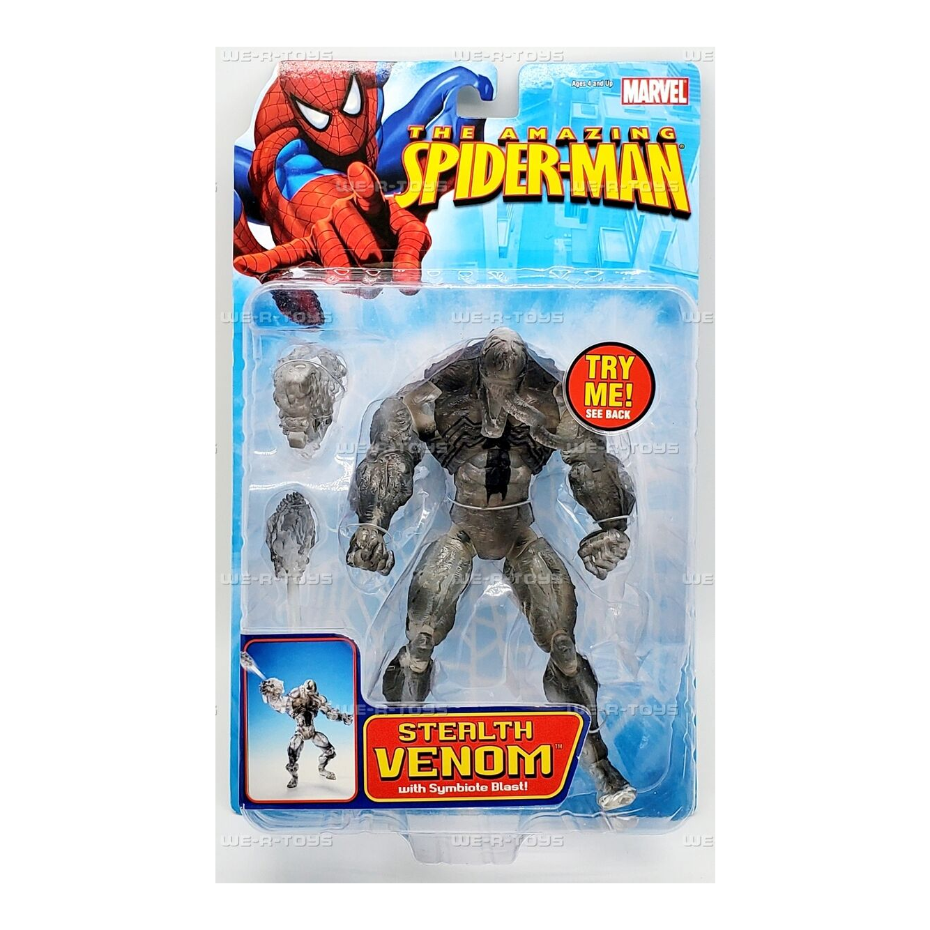 Marvel - The Amazing Spider-Man Stealth Venom (4) Preowned