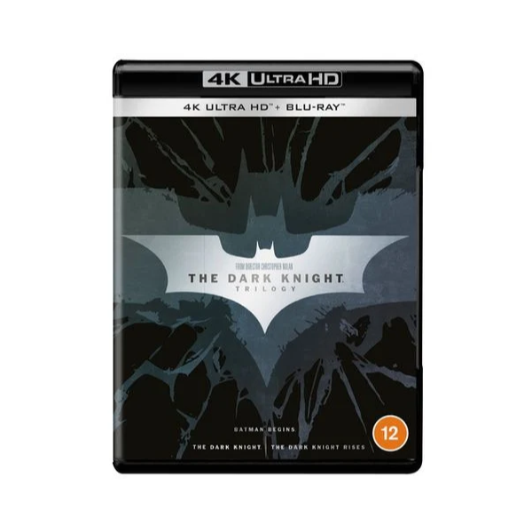 4K Blu-Ray - The Dark Knight Trilogy (12) Preowned