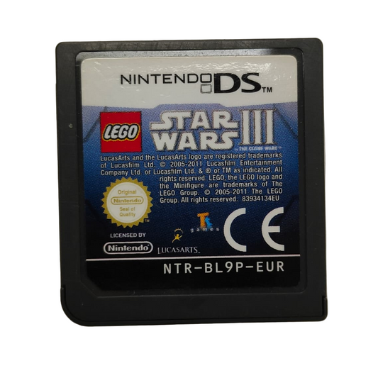 DS - Lego Star Wars 3 The Clone Wars (7) Unboxed Preowned