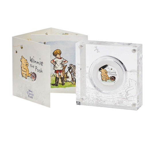 2020 Winnie the Pooh UK 50p Silver Proof Coin Preowned