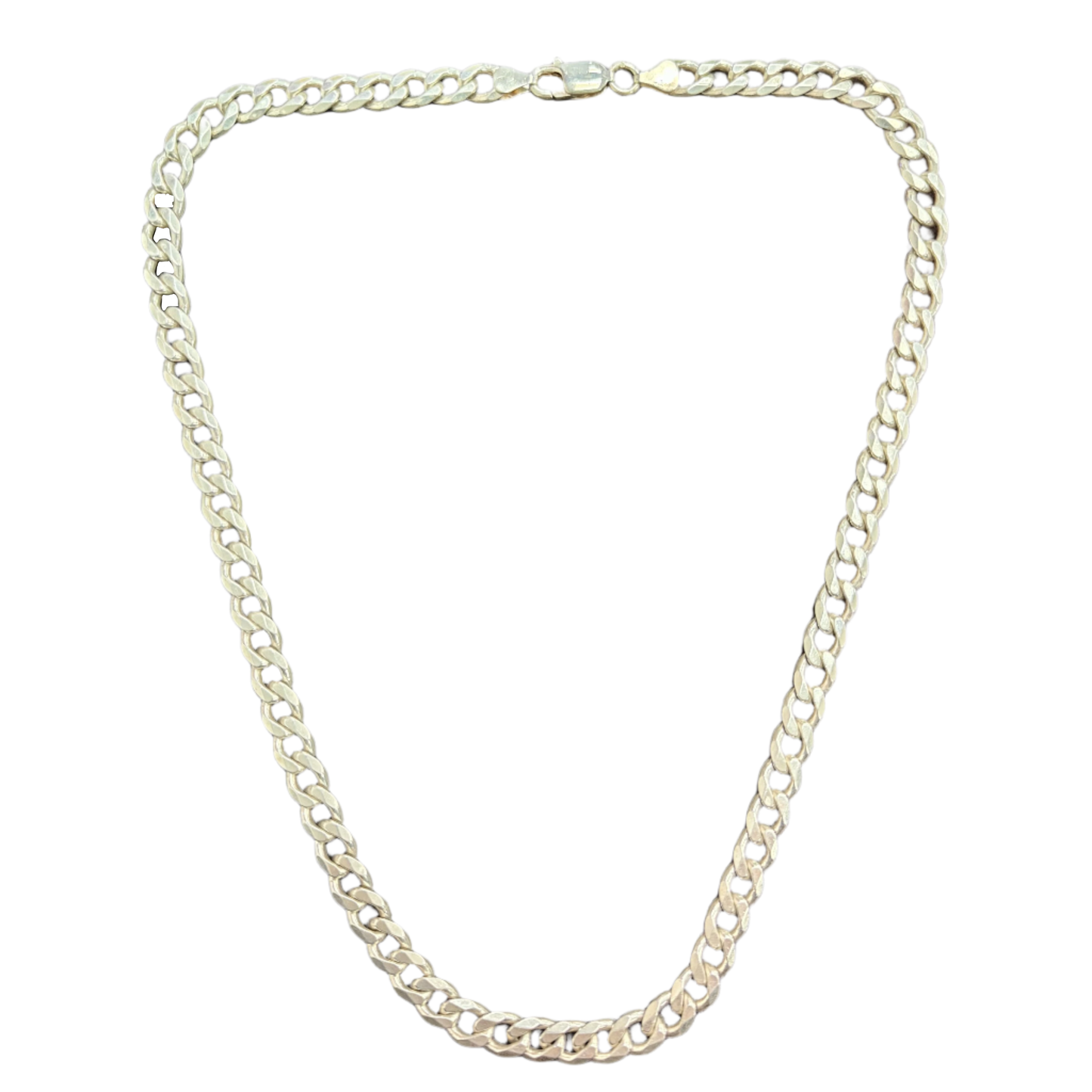 925 Silver Curb Chain 48g Preowned