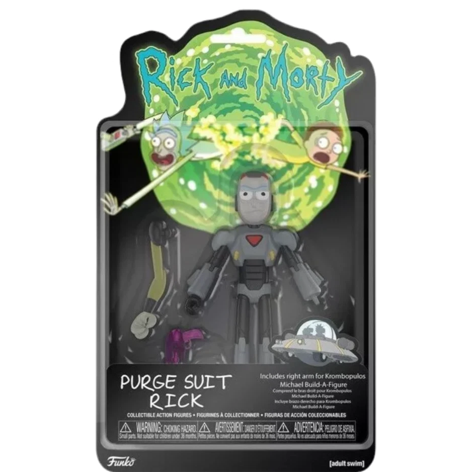 Funko Pop! - "Rick and Morty" Purge Suit Rick (8+) Preowned