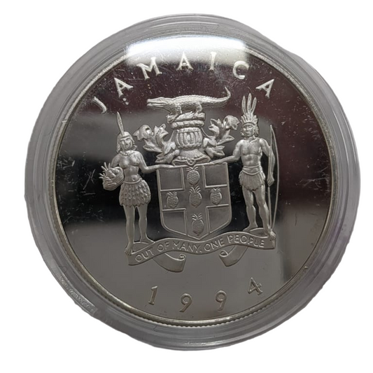 925 1994 Jamaica $25 Queen Elizabeth The Queen Mother Approx 28.28g Preowned