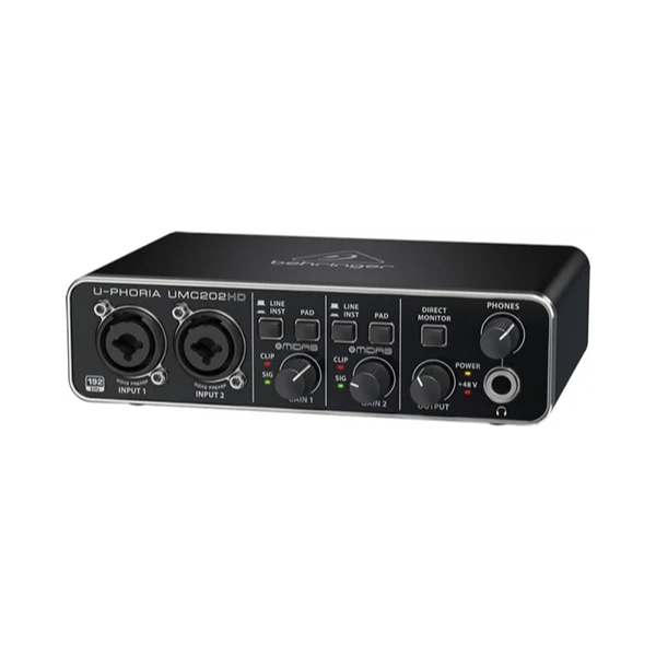 Behringer U-Phoria UMC202HD Audio Interface Grade B Preowned