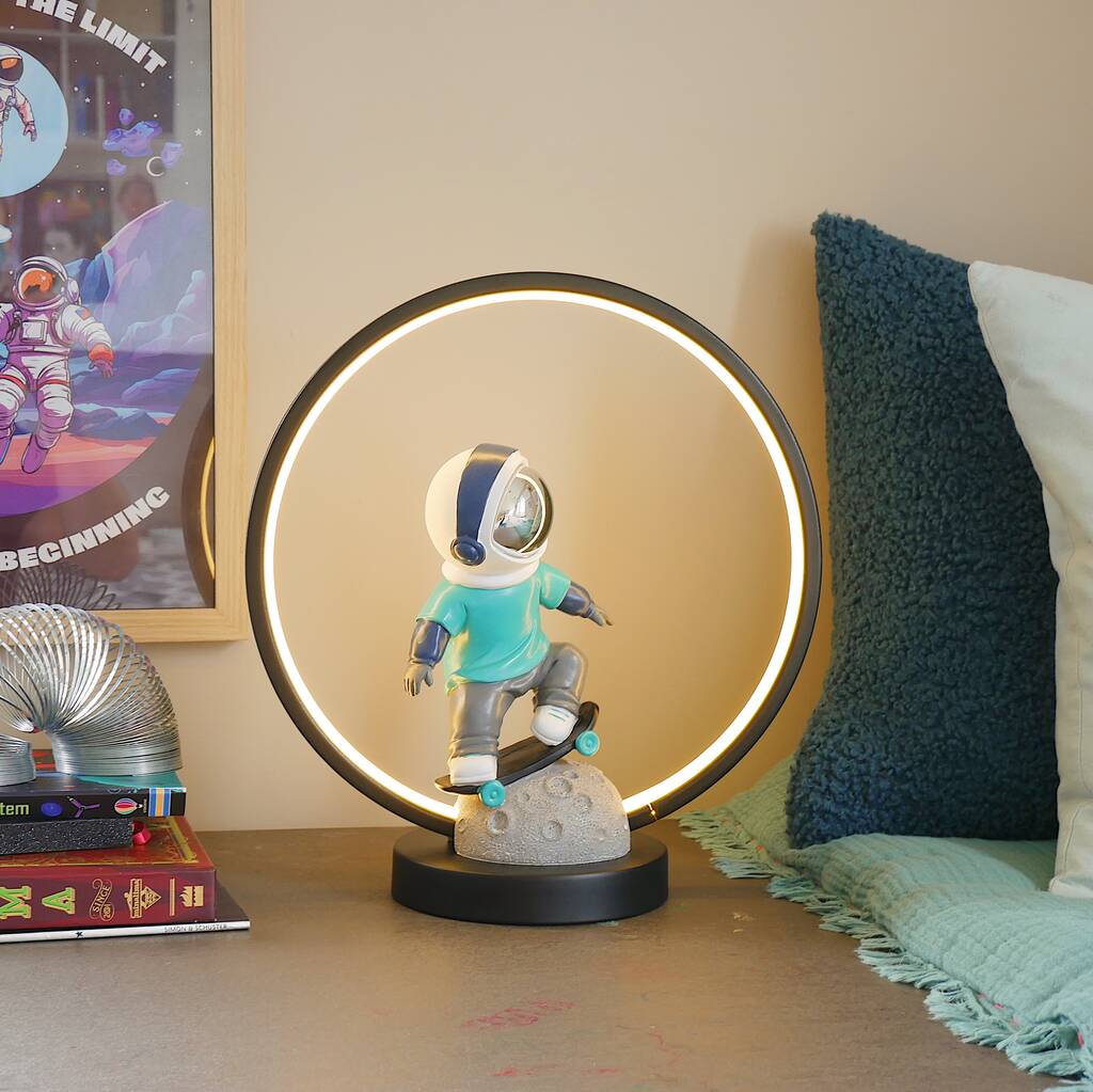 Astro Series Ultra Cool Astronaut figurine LED Ring Lights