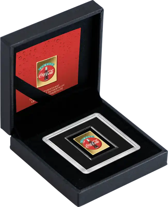 Vintage Coca-Cola  "Better With Coke" in Gift Box - Gold Gift