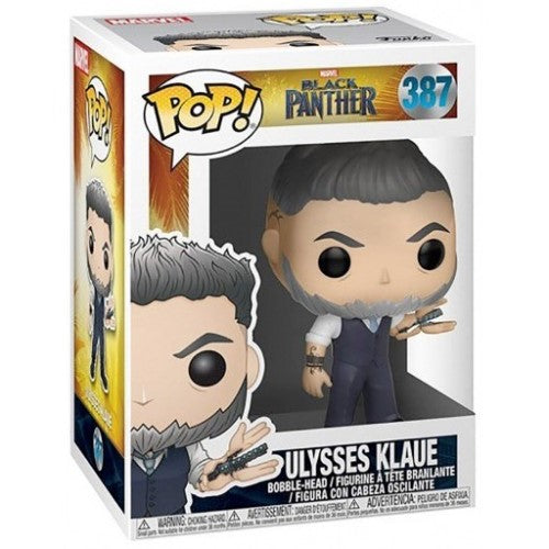 Funko Pop - Marvel Black Panther [387] Ulysses Klaue (3+) Preowned
