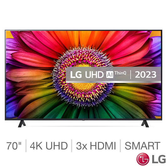 LG 70UR80006LJ 70" 4K Smart UHD TV Grade A Collection Only