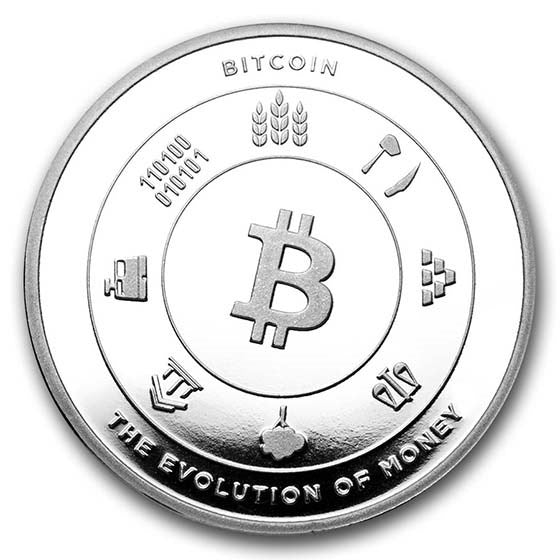 Bitpay - 1oz Pure Silver Bullion Coin