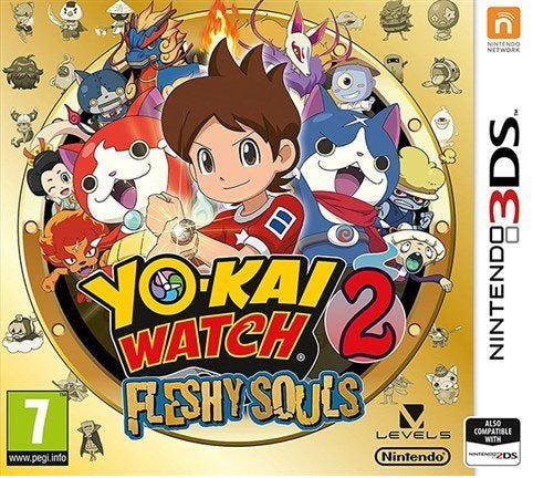 3DS - Yo Kai Watch 2 Fleshy Souls (7) Preowned
