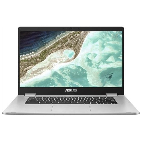 Asus Chromebook C523N 15" N3350 4GB RAM 64GB eMMC Chrome OS Silver Grade C Preowned