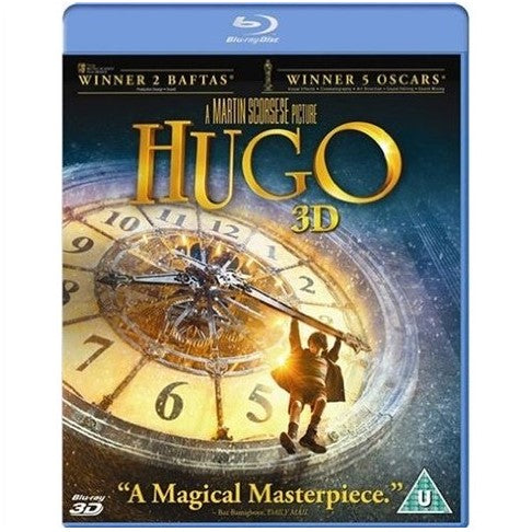 Blu-Ray - Hugo 3D (U) Preowned