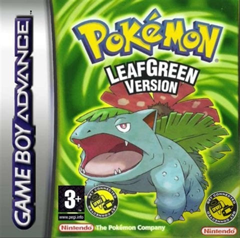 GameBoy Advance - Pokemon Leaf Green Unboxed (3+) Preowned