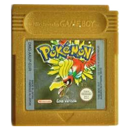 Game Boy Colour - Pokemon: Gold (3) Unboxed Preowned