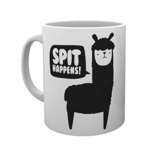 Llama Mug Spit Happens