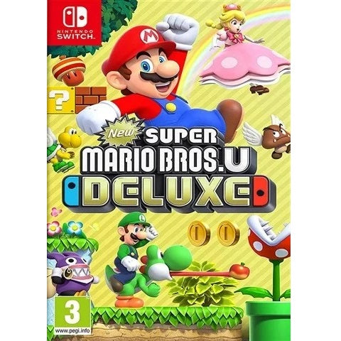 Switch - New Super Mario Bros.U Deluxe (3) Preowned