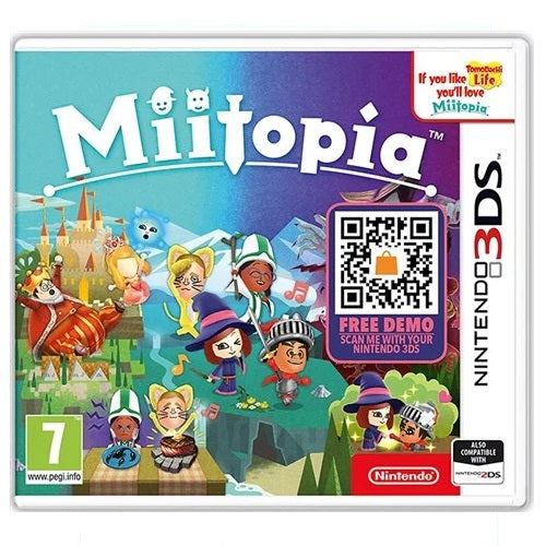 3DS - Miitopia (7) Preowned