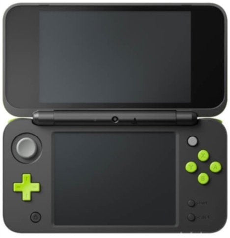 Nintendo New 2DS XL Console Black & Lime Green Unboxed Preowned