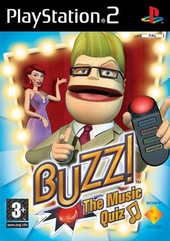 PS2 - Buzz The Music Quiz (3+) Preowned