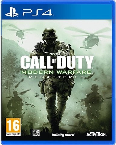 PS4 - Call Of Duty Modern Warfare Remastered (16) Preowned