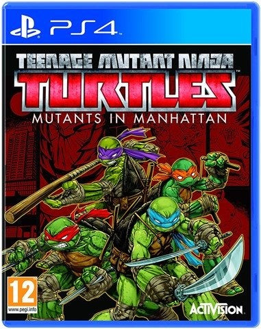 PS4 - Teenage Mutant Ninja Turtles Mutants In Manhattan (12) Preowned