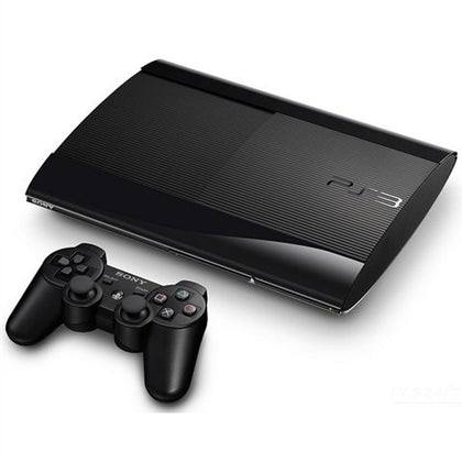 Playstation 3 Super Slim 500GB Console Black Unboxed Preowned