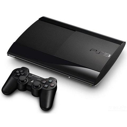 Playstation 3 Super Slim 500GB Console Black Discounted Preowned