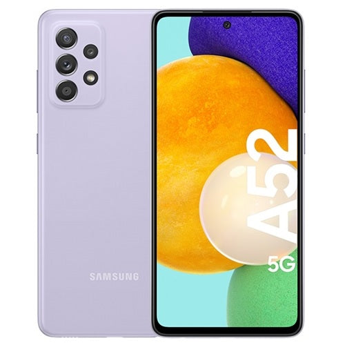 Samsung Galaxy A52 5G 128GB Dual Sim Unlocked Awesome Violet Grade C Preowned