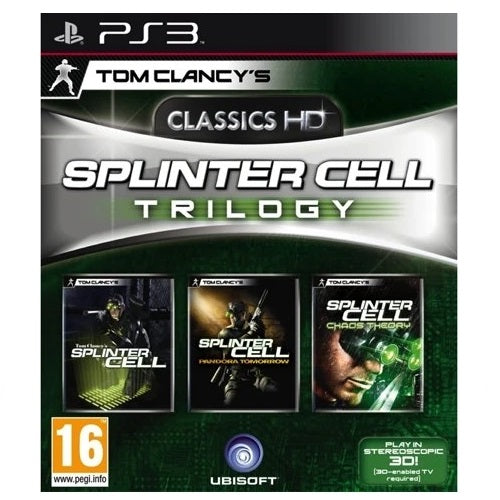 PS3 - Tom Clancy's Splinter Cell Trilogy (16) Preowned