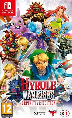 Switch - Hyrule Warriors: Defintive Edition (12) Preowned