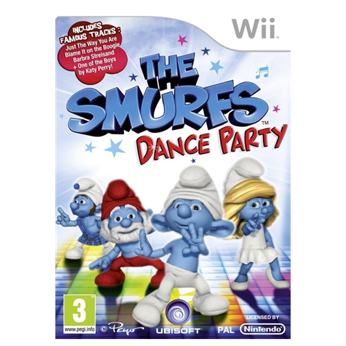 Wii - The Smurfs Dance Party (3+) Preowned