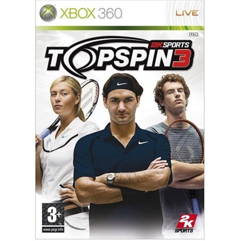 Xbox 360 - Topspin 3 (3) Preowned