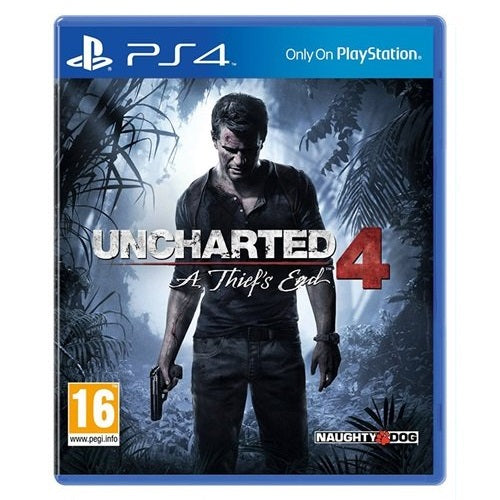 PS4 - Uncharted 4: A Thief's End (16) Preowned