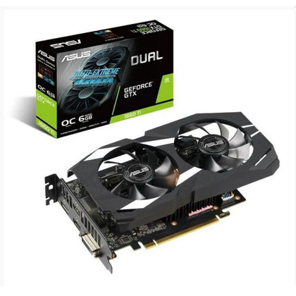 ASUS Dual GeForce GTX 1660 Ti OC Edition 6GB GDDR6 Graphics Card Preowned