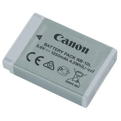 Canon NB-13L Rechargeable Battery Pack for Powershot SX730 SX720 SX620 G7X MK II G9X MK II NB-13L Preowned Grade A