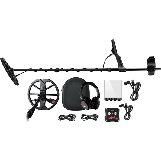 Minelab Equinox 800 All-Terrain Multi-Purpose Metal Detector With Accessories Preowned Grade B