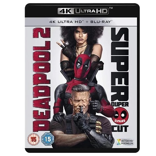 4K Blu-ray - Deadpool 2 Super Duper Cut (15) Preowned