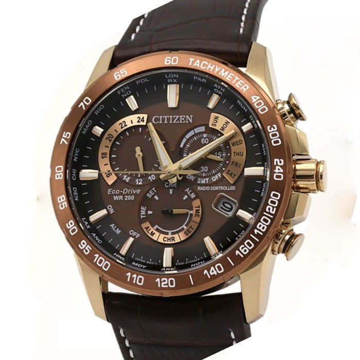 Citizen Eco Drive Perpetual Chronograph GN-4W-S-12G Preowned