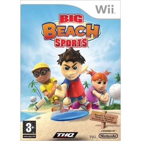 Wii - Big Beach Sports (3+) Preowned
