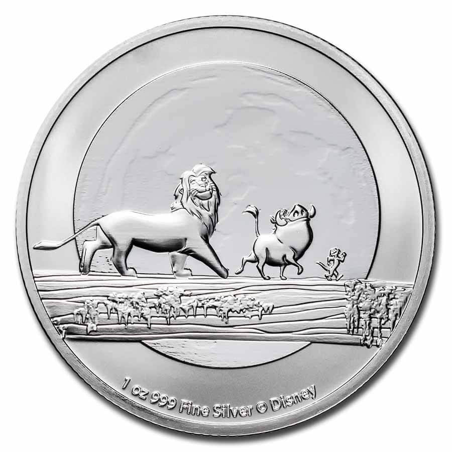 2021 Disney Lion King Hakuna Matata - 1oz Fine Silver