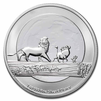 2021 Disney Lion King Hakuna Matata - 1oz Fine Silver