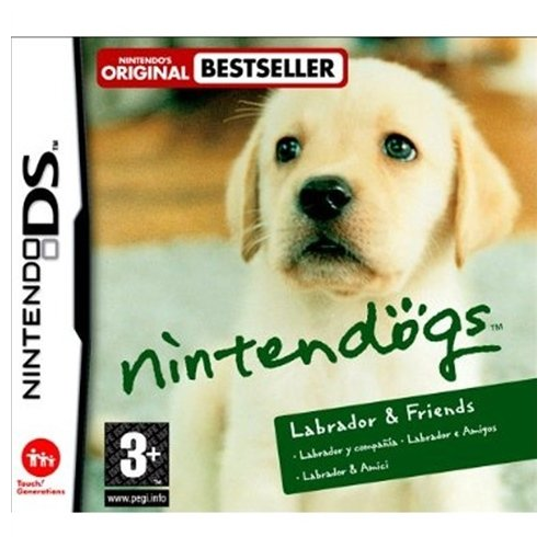 DS - Nintendogs Labrador and Friends (3) Preowned